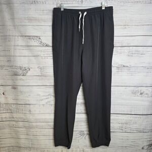 Cove‎ USA Jogger Pants Mens 2XL Gray Performance Stretch Tapered Zip Pockets
